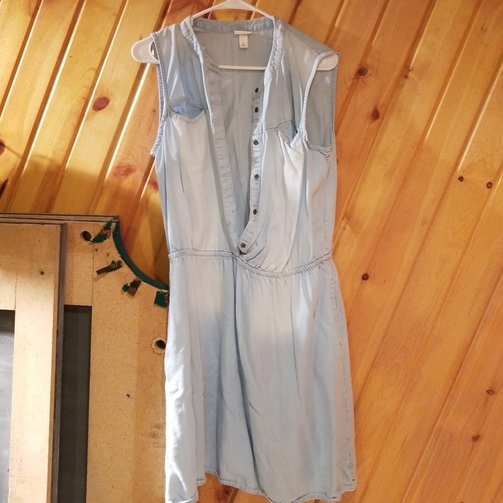 Jean tank dress